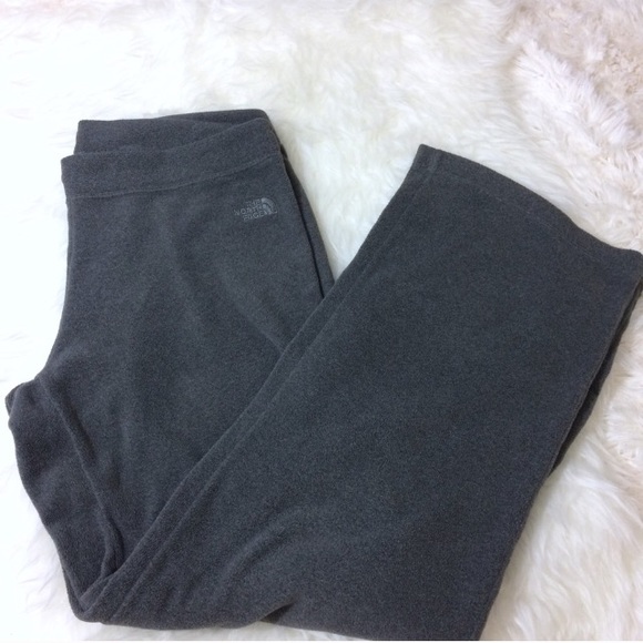 The North Face Pants - The North Face Grey Fleece Pants size M