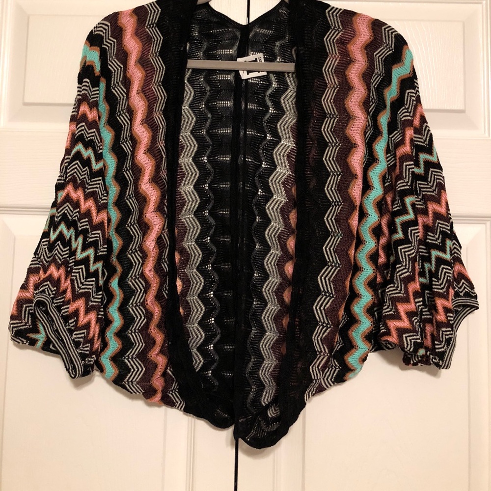 M Missoni NWOT Shawl Cocoon Wrap Jacket Size 4