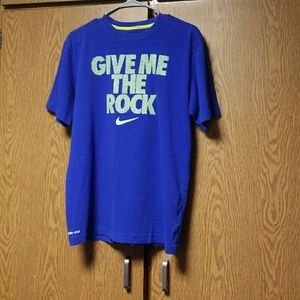 Nike Basketball Dri-Fit "Give Me the Rock" T-shirt