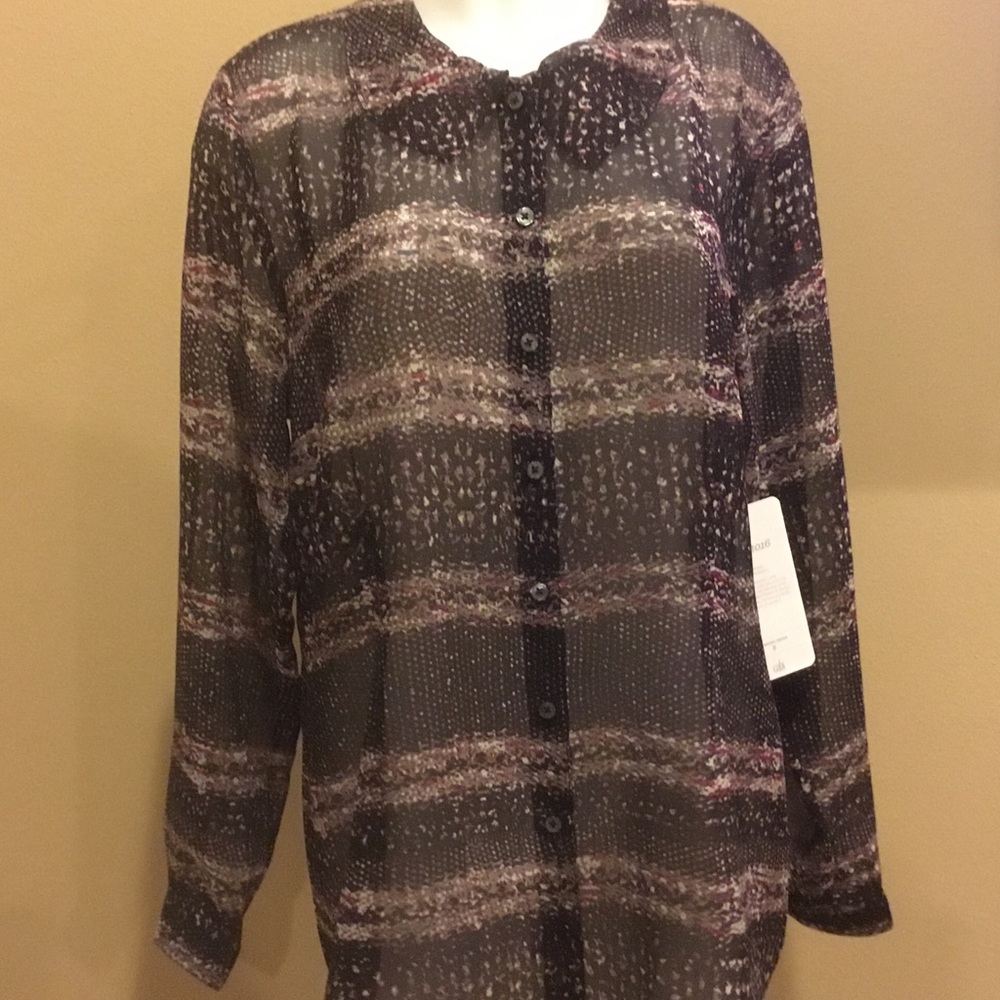 CAbi Sheer Paris Blouse ⚡️Flash Sale