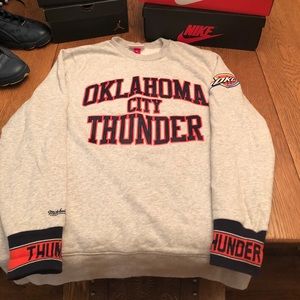 Mitchell & Ness Oklahoma City Thunder Sweatshirt