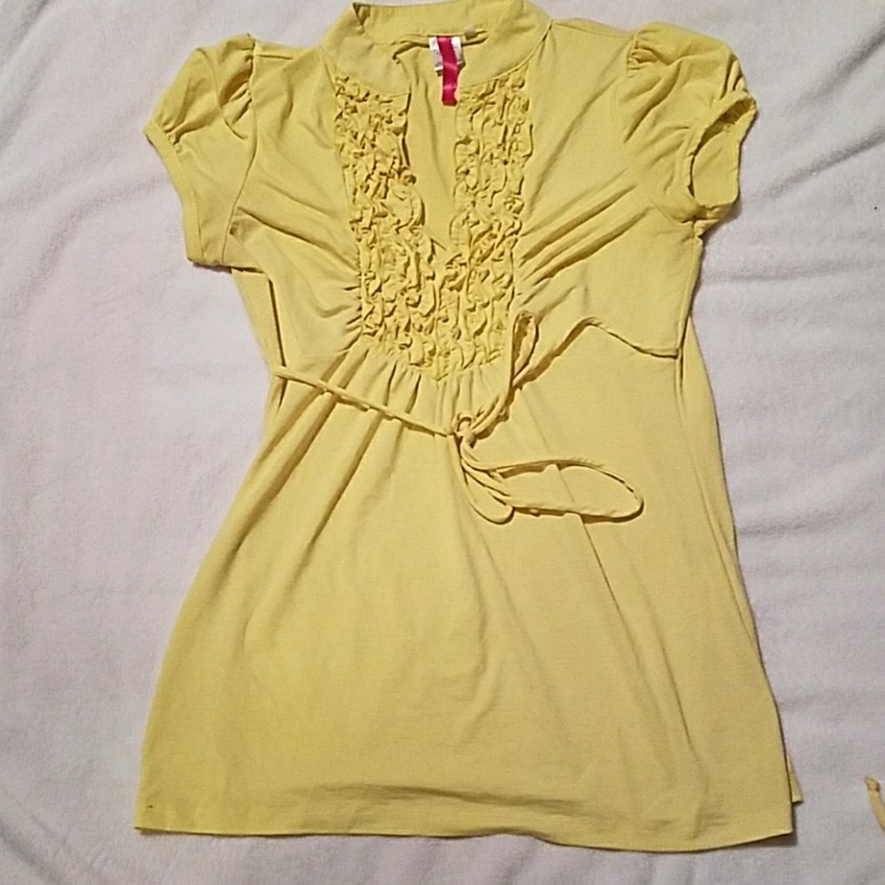 A very sexy size large short sleeve shirt
