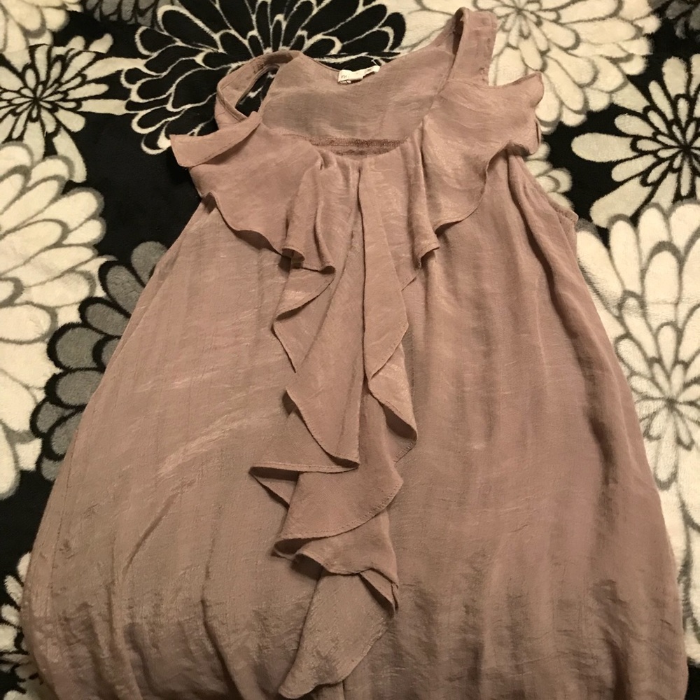 Tan Blouse