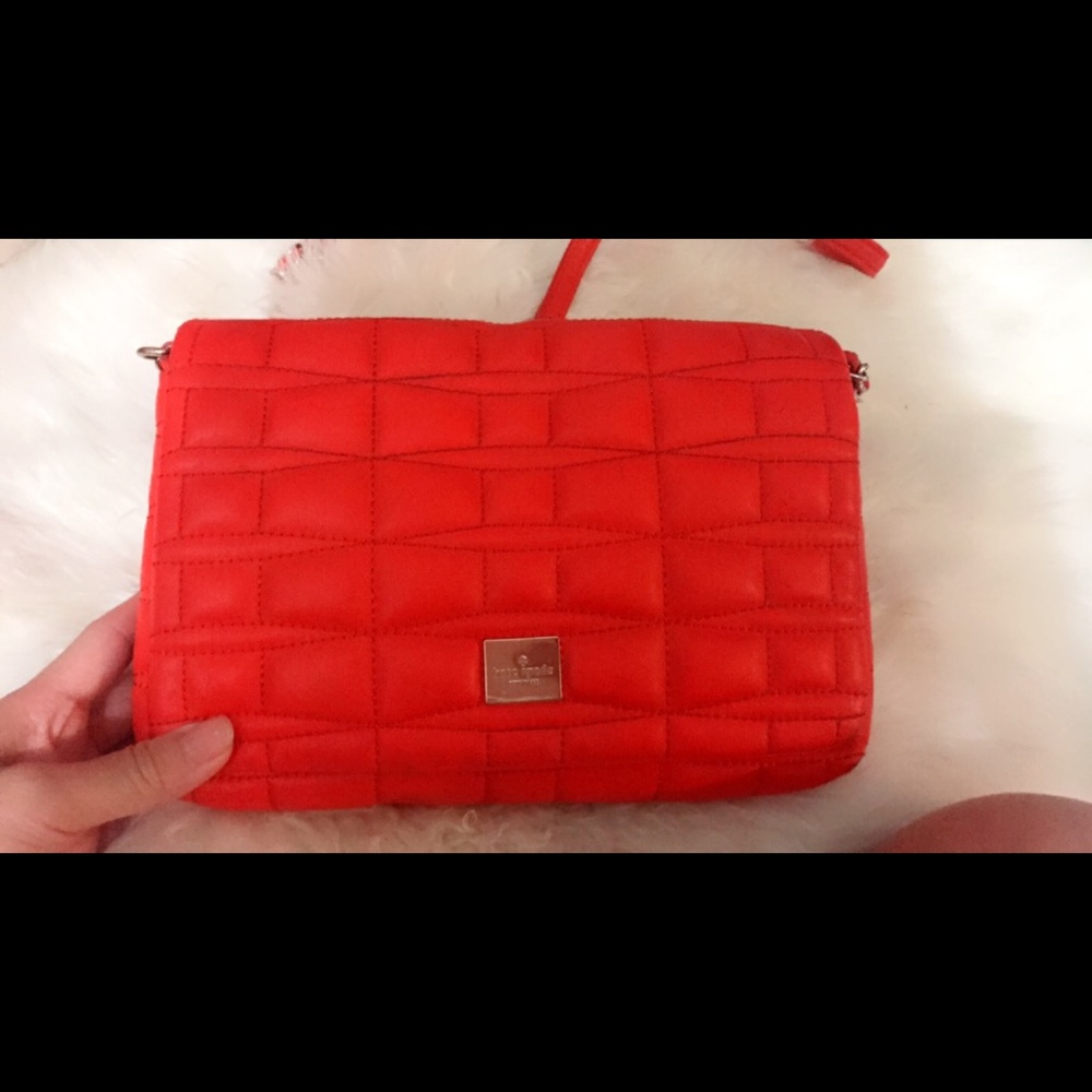 Kate spade orange cross bag