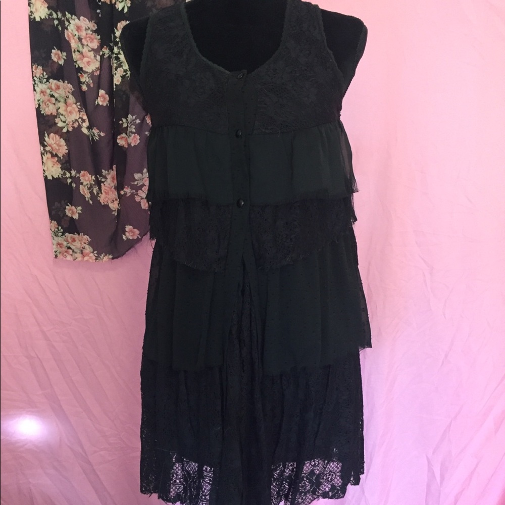 Women’s Medium Black Lace Dress