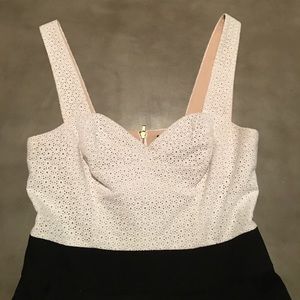 Eyelet Romper- classic!