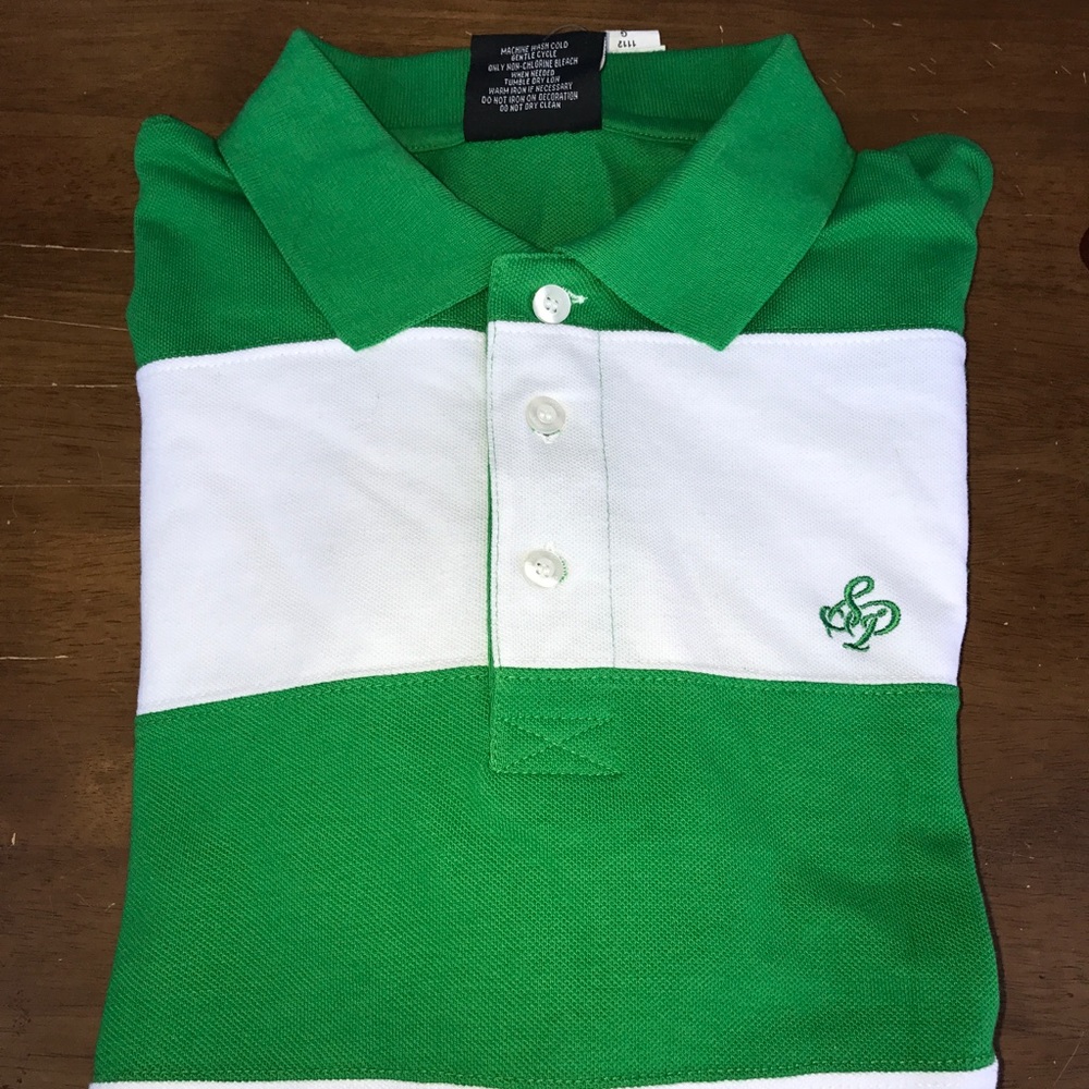 South Pole collared shirt.