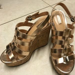 Schutz golden Sandals