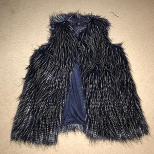 Mossimo Fur Vest NWOT