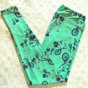 *💕🚴🏼‍♀️ 🎉HOST PICK!! LLR Bicycle print legging