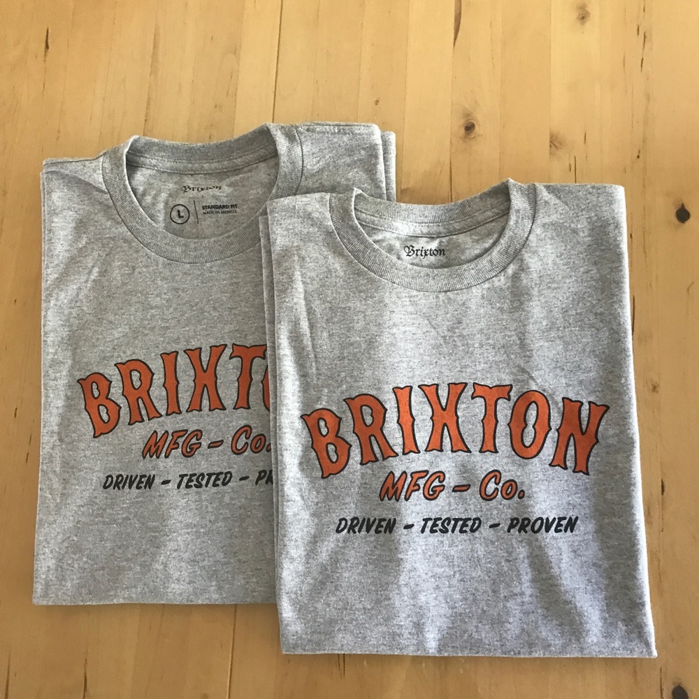 Brixton tee shirts