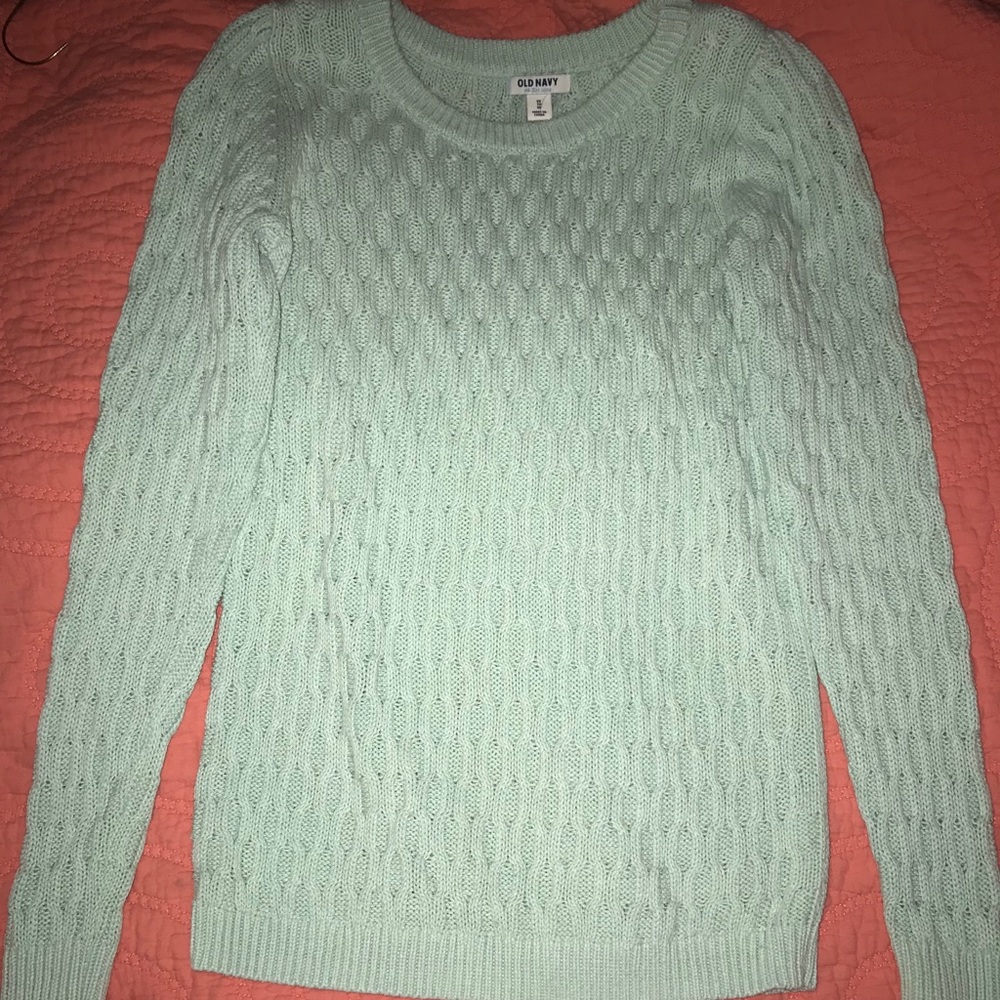 Oversized Mint Sweater