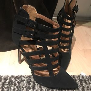 Black heels