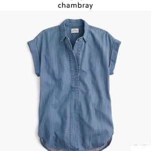 J. Crew (retail) popover shirt