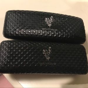 Younlove gel and fiber mascara set