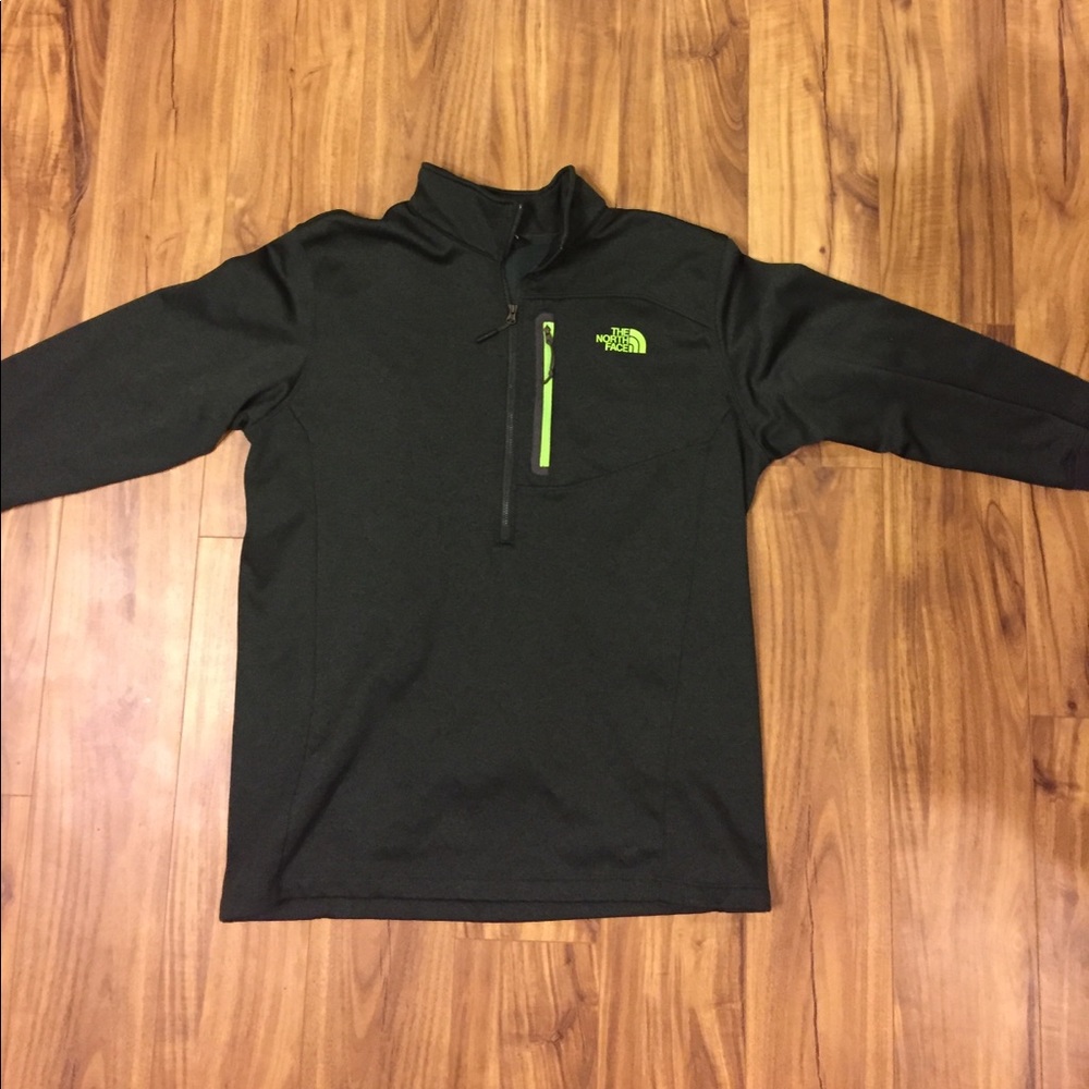 Forest Green North Face Sweater