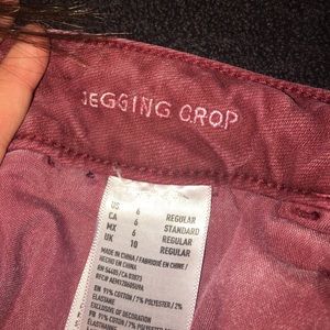 American Eagle Outfitters jogging crop jeans