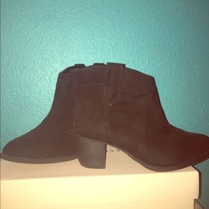Black booties