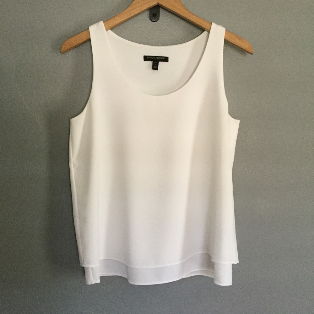 Banana Republic double layer tank