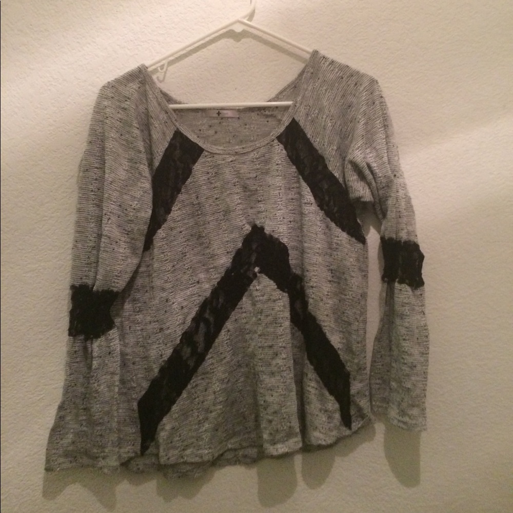 Lace long sleeve
