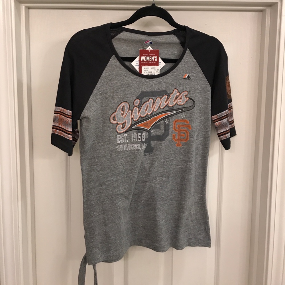 NWT ⚾️SF Giants⚾️ raglan shirt