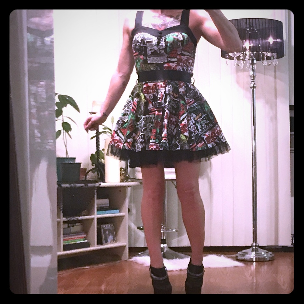 💀Closet Clearout💀Pin up zombie dress