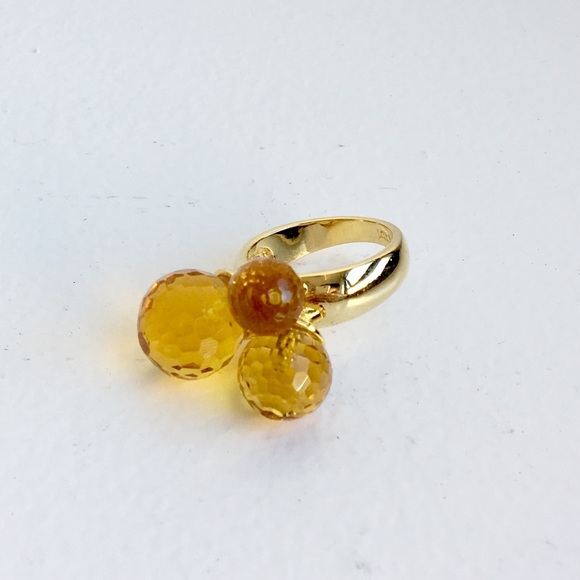J. Crew Jewelry - J.Crew Amber Statement ring