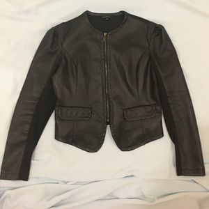 Nordstrom Faux Leather Rampage Large Jacket