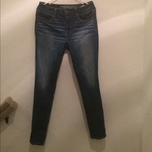 Blue American eagle jeans