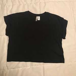Black Crop Top