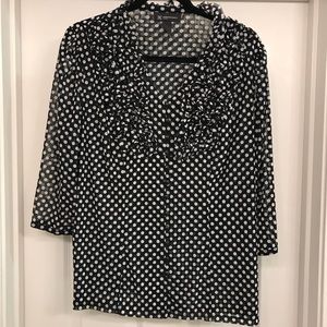 INC Polka dot dress shirt
