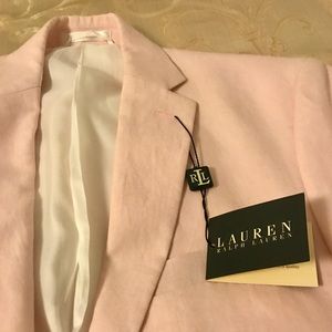 Ralph Lauren men's pink linen sport coat