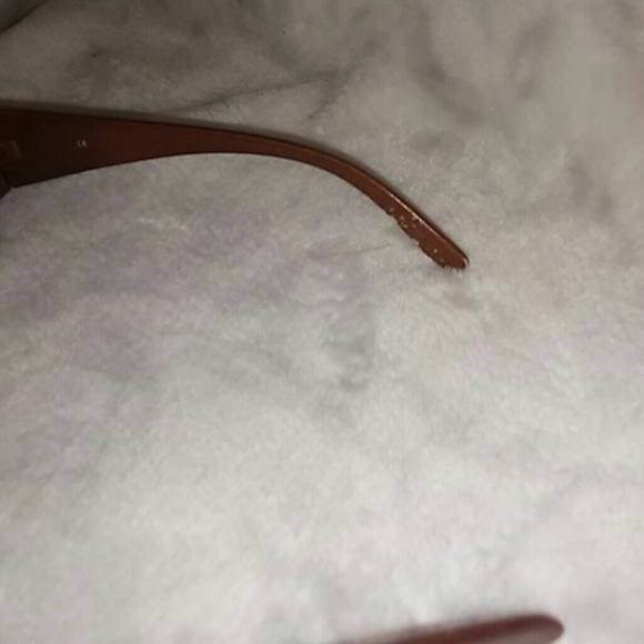 VINTAGE GUESS RHINESTONE BROWN SUNGLASSES main image 3