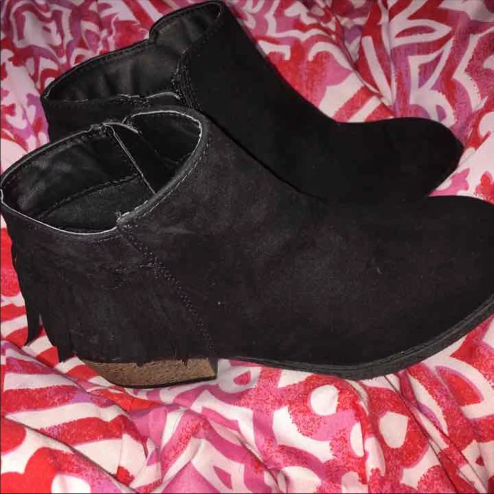 Fringe Booties