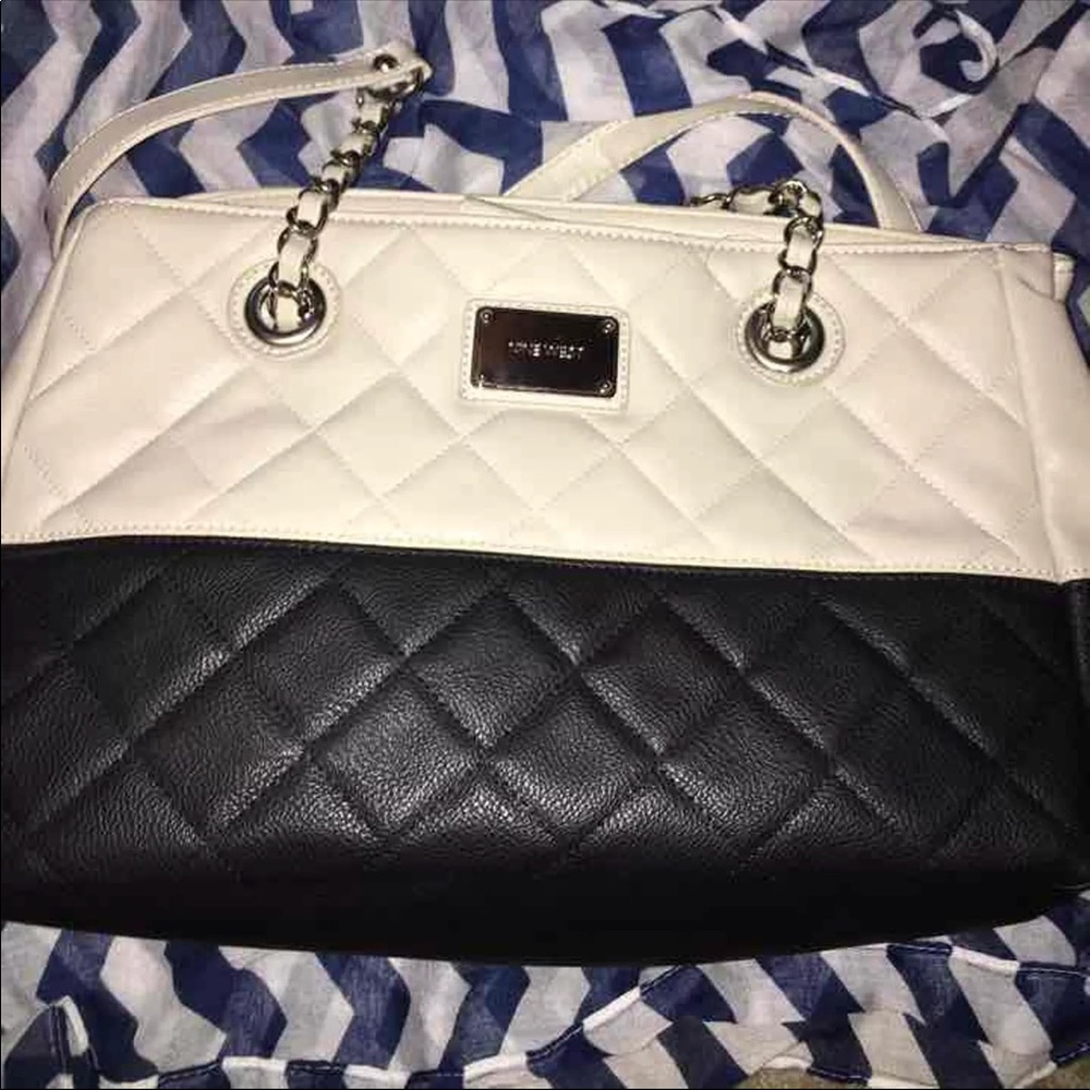 Nine West Color Block Quilted Purse