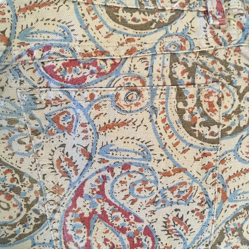 Ralph Lauren Paisley Linen jeans - Picture 3 of 4