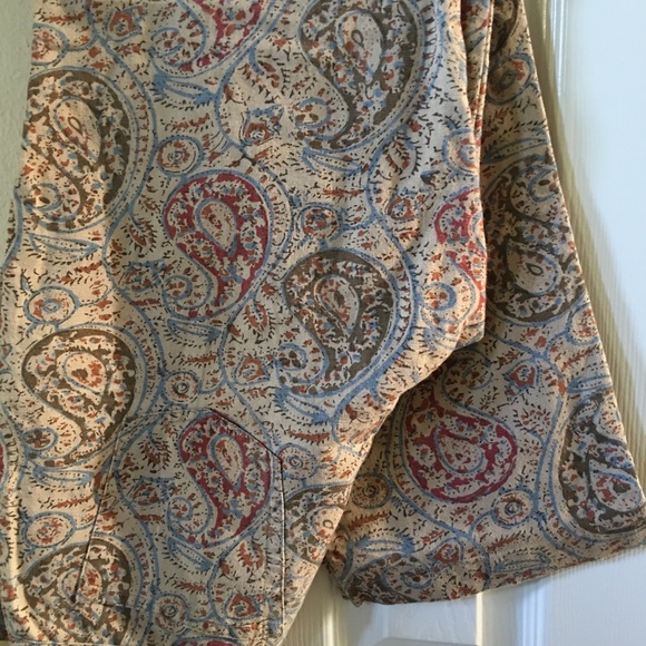 Ralph Lauren Paisley Linen jeans - Picture 2 of 4