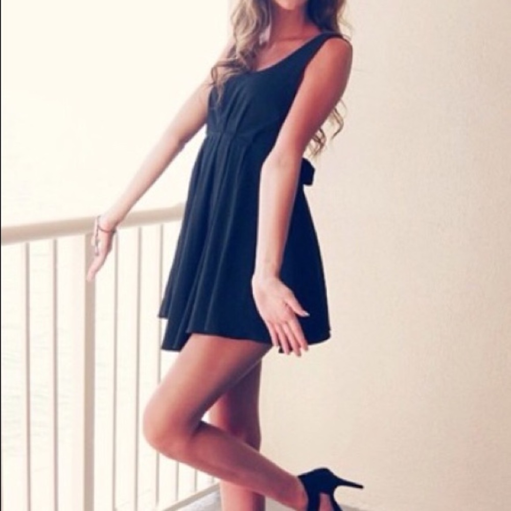 Black Mini Dress