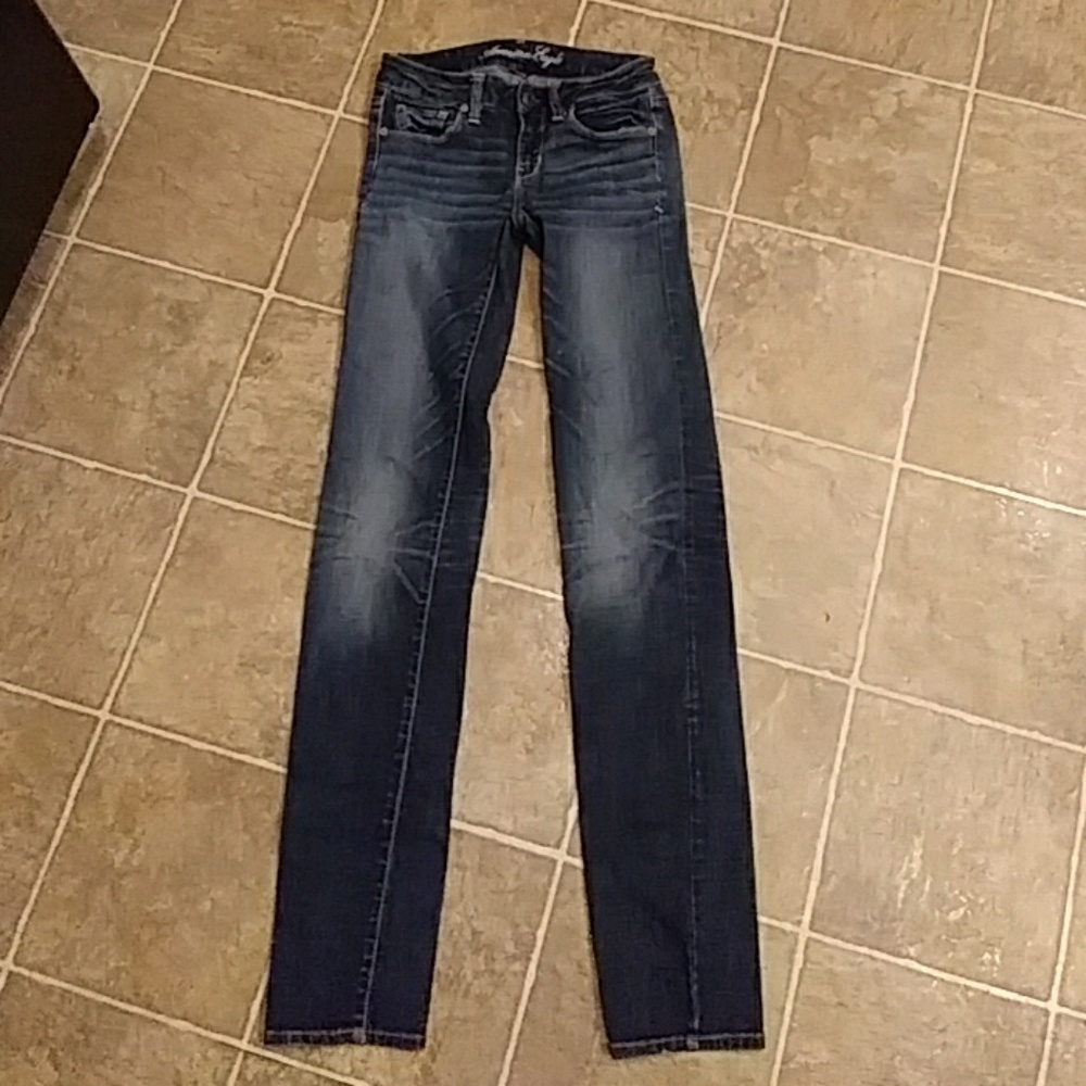 Woman AMERICAN EAGLE Skinny jeans sz 0 Long