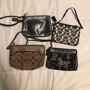 Coach Wristlets
