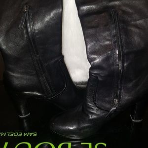 Sam Edelman Over the Knee - Black Boots