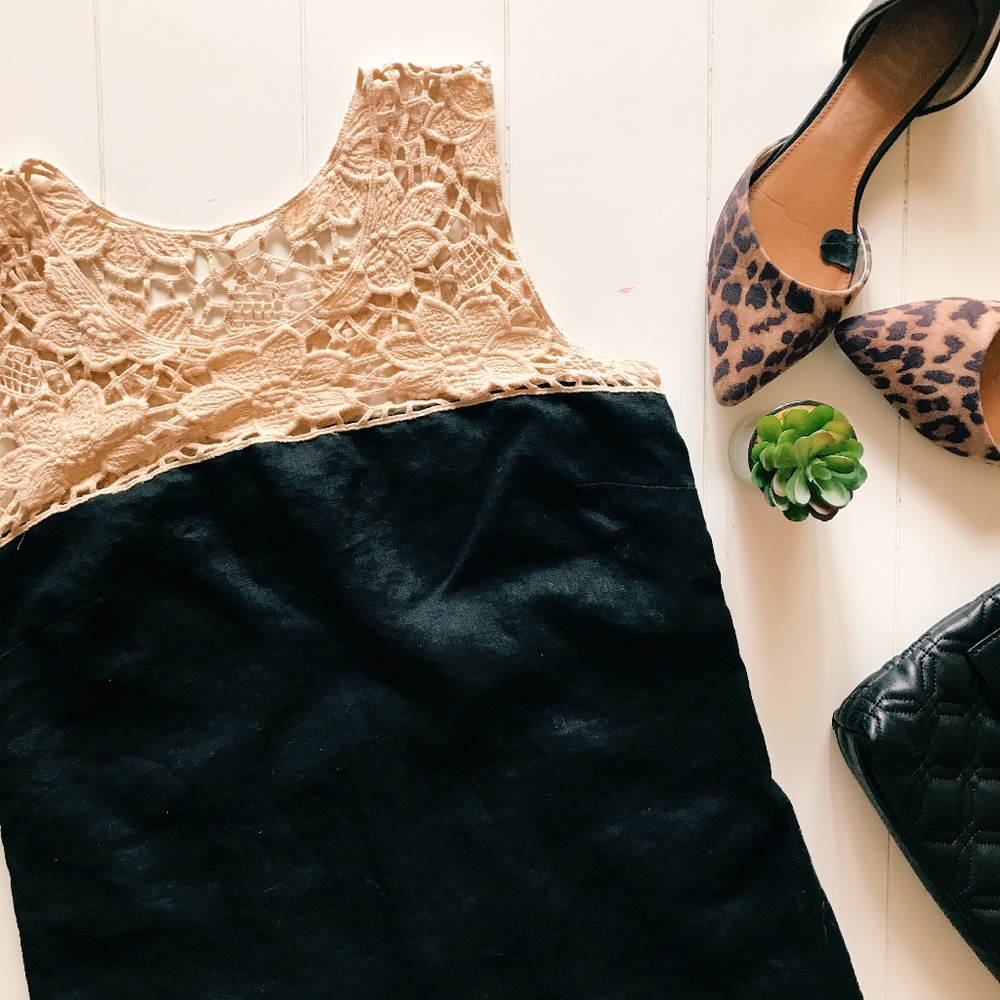 ❌SOLD❌ LOFT - Petite Linen Shift Dress