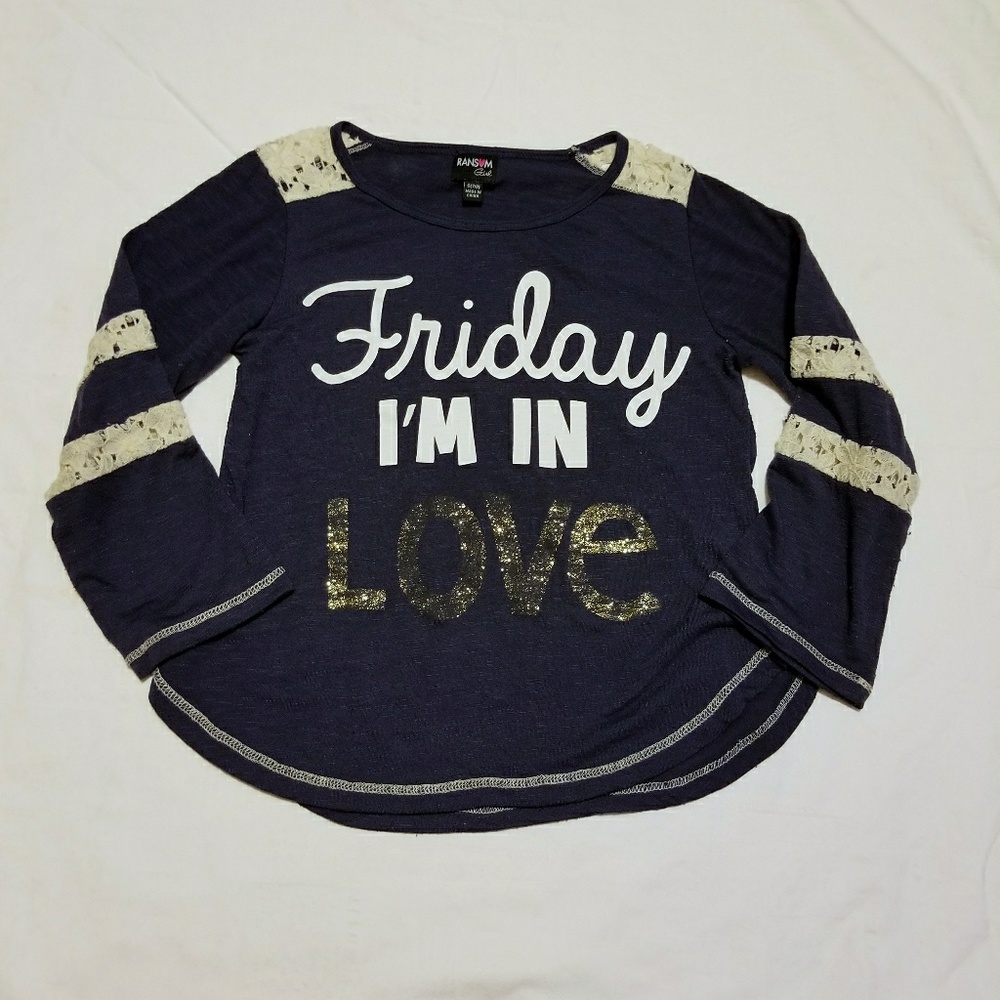 Ransom Girl Friday I'm in Love Tee