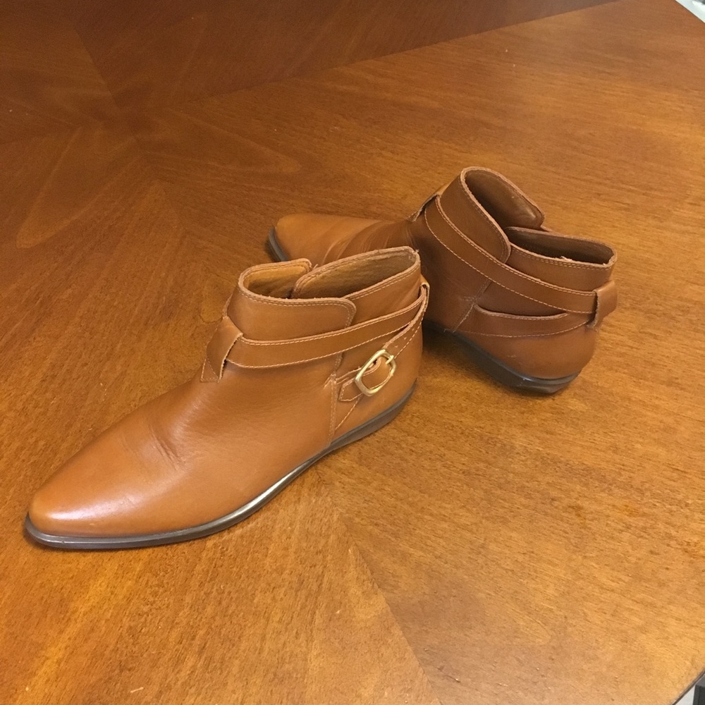 Leather Cougar Booties 💥Clear Out💥