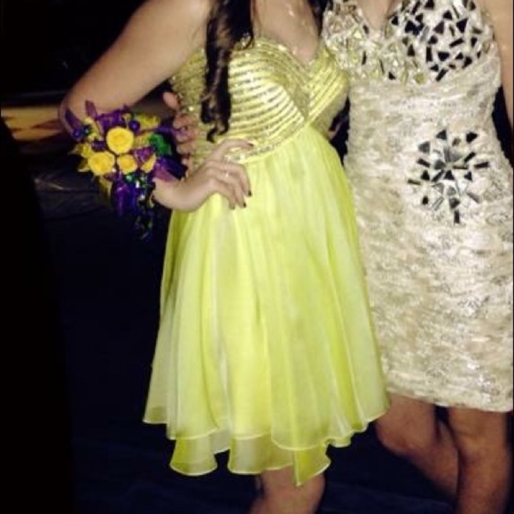 Chartreuse Dress