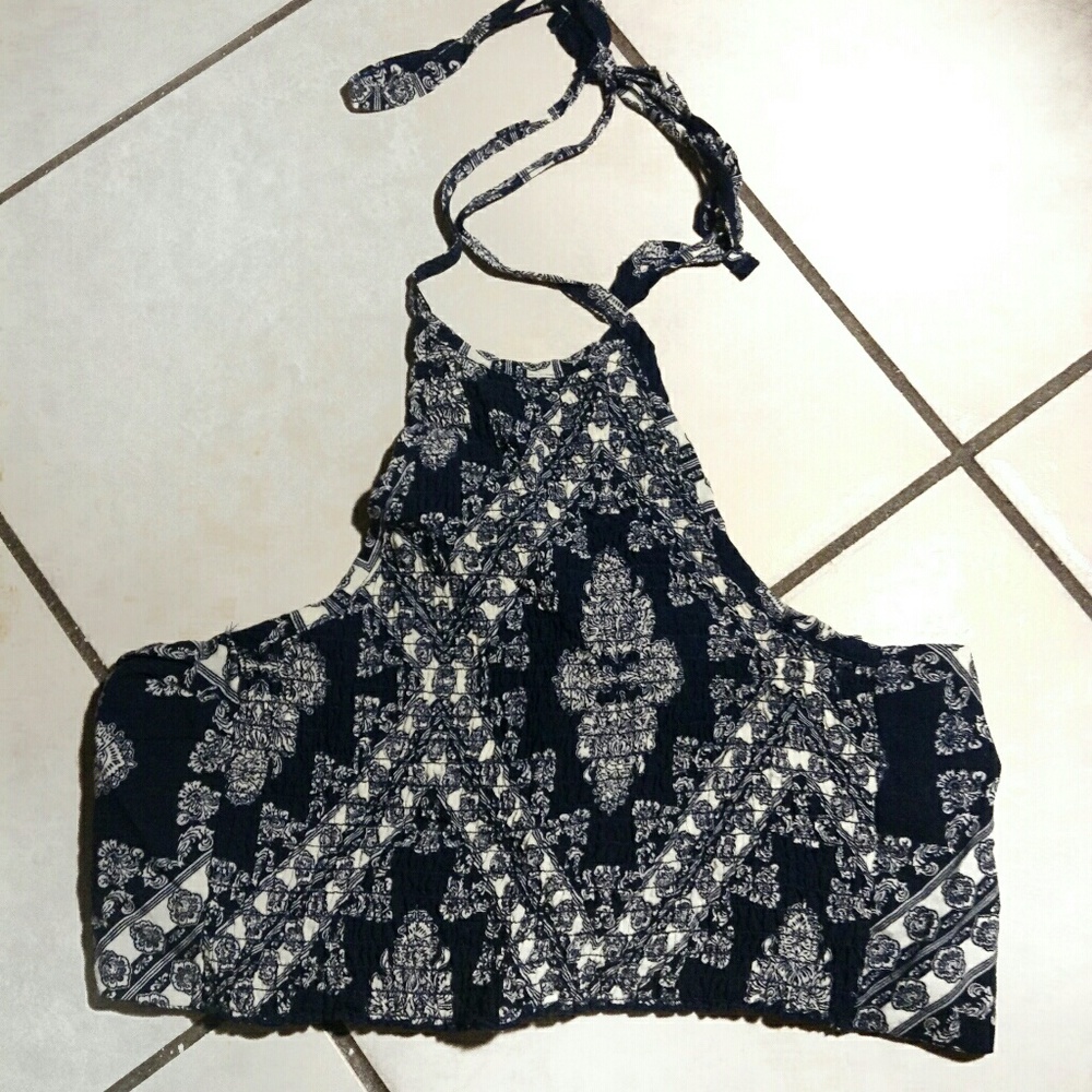 Vintage Rue crop top