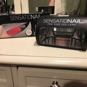 Sensationail gel nail polish LED light and remover