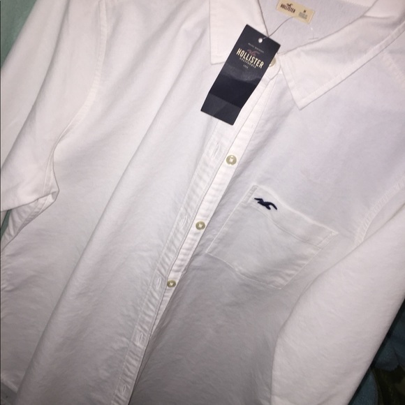 holister dress shirt (NEW) (not used ) white - Picture 2 of 2