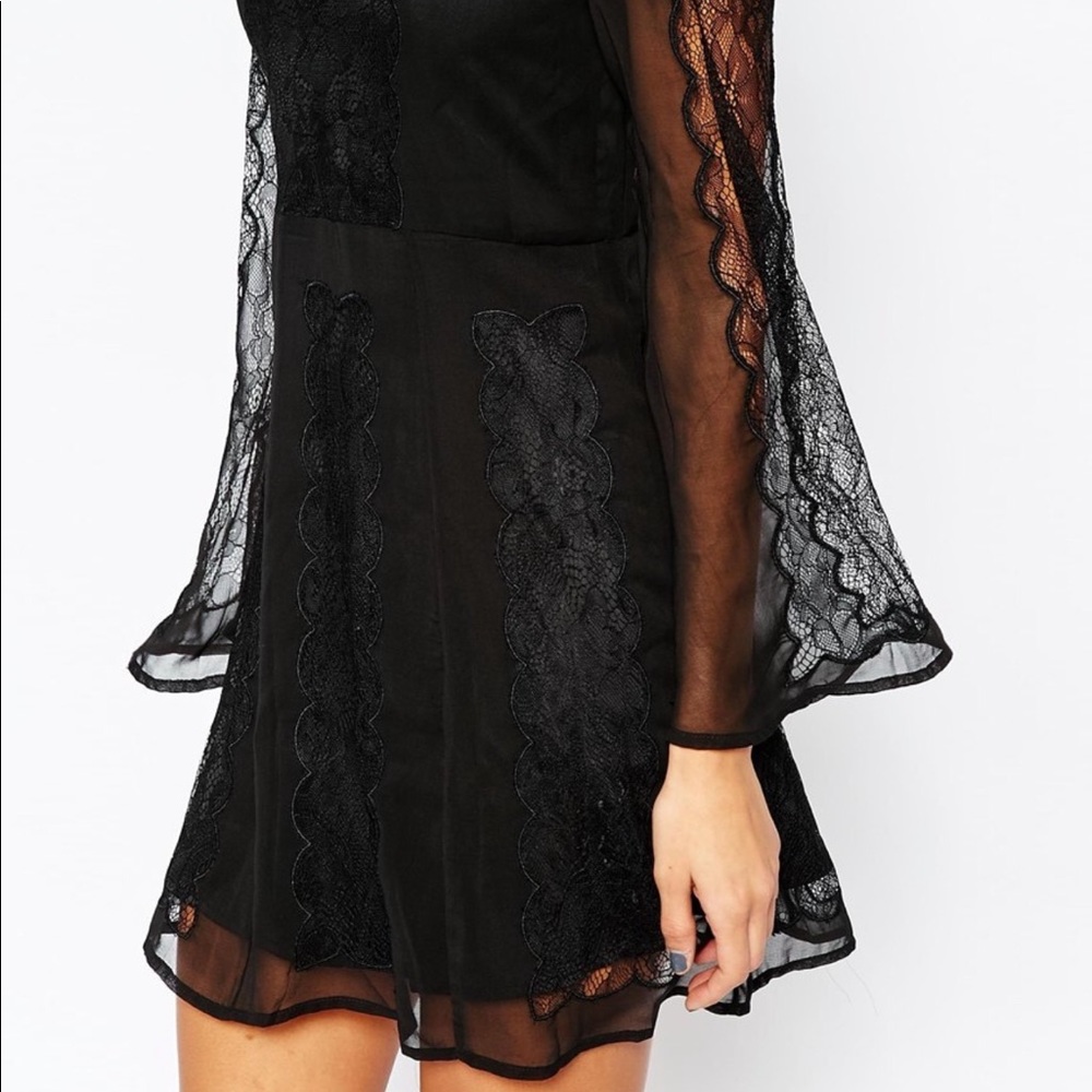 Bell Sleeve Stone Cold Fox Dress