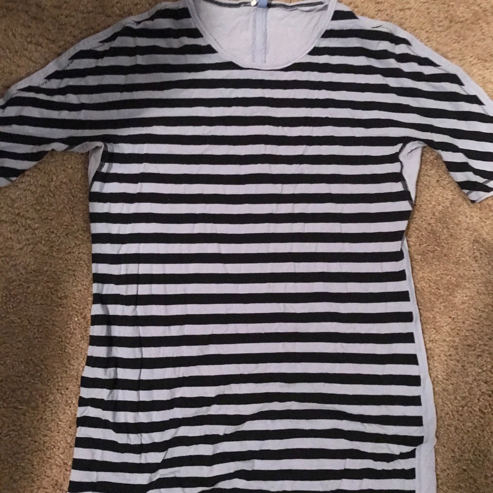 Lululemon Striped Tees (2 for 1)